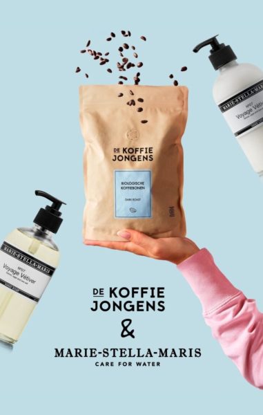 De Koffiejongens & Marie-Stella Maris. Koffiebonen met Gift